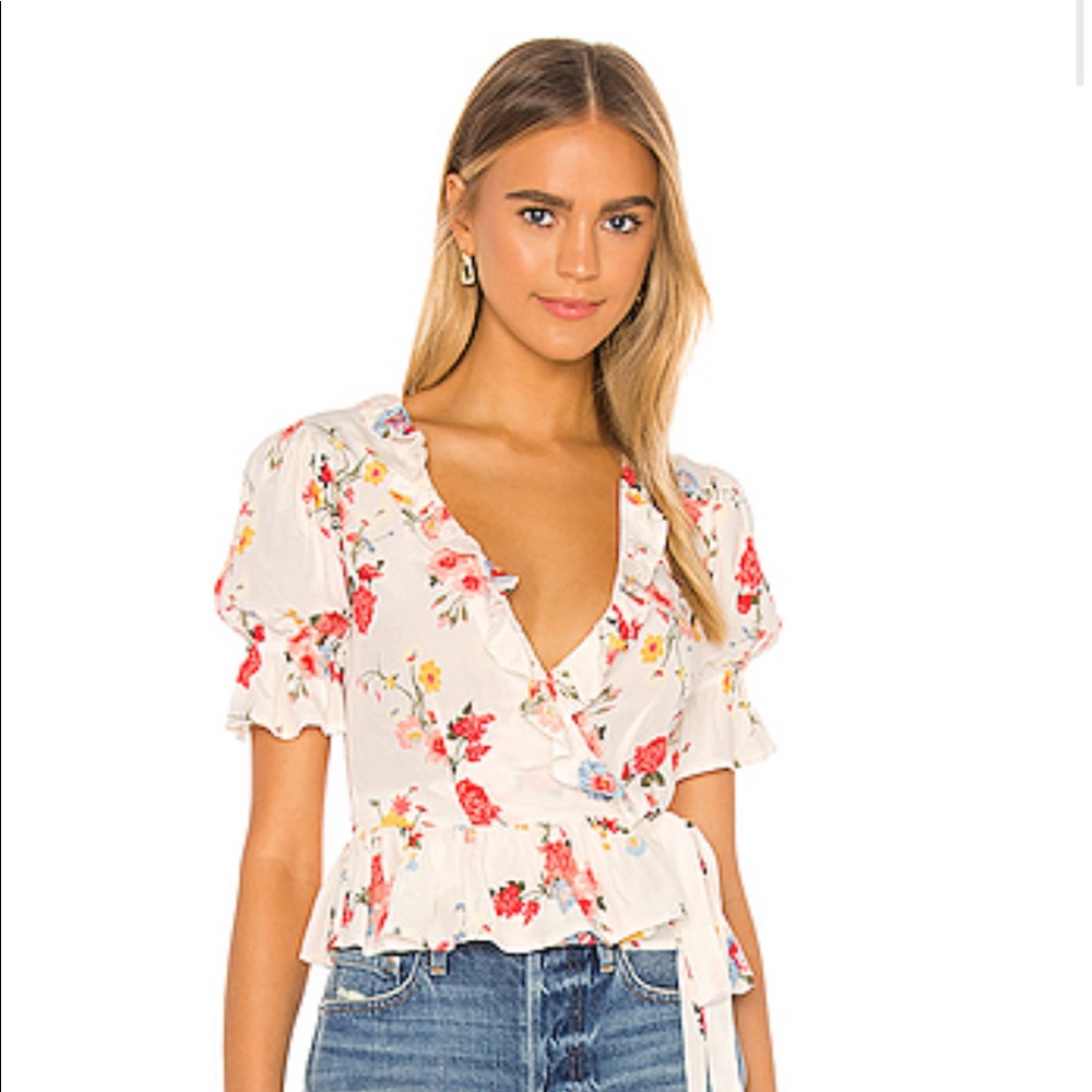 Privacy Please Floral Top